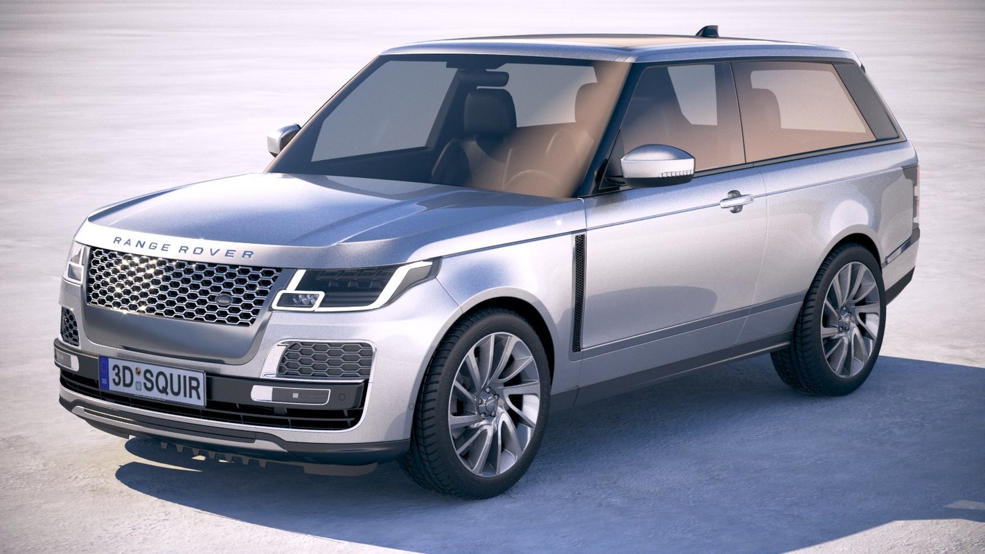 3D model range rover sv - TurboSquid 1300056