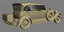 retro cars 3D model