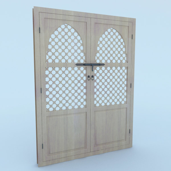 Traditional Moroccan Door 3d Model Turbosquid 1300360