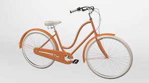 3D electra bike amsterdam model
