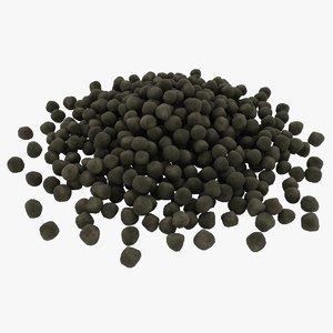 black fertilizer 3D model