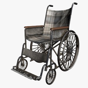grunge wheelchair model