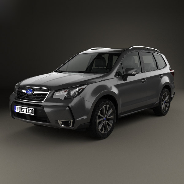 Subaru forester 3d model