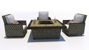 3D patio furniture