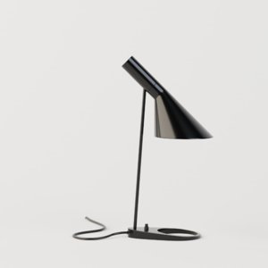 3D arne jacobsen table lamp model