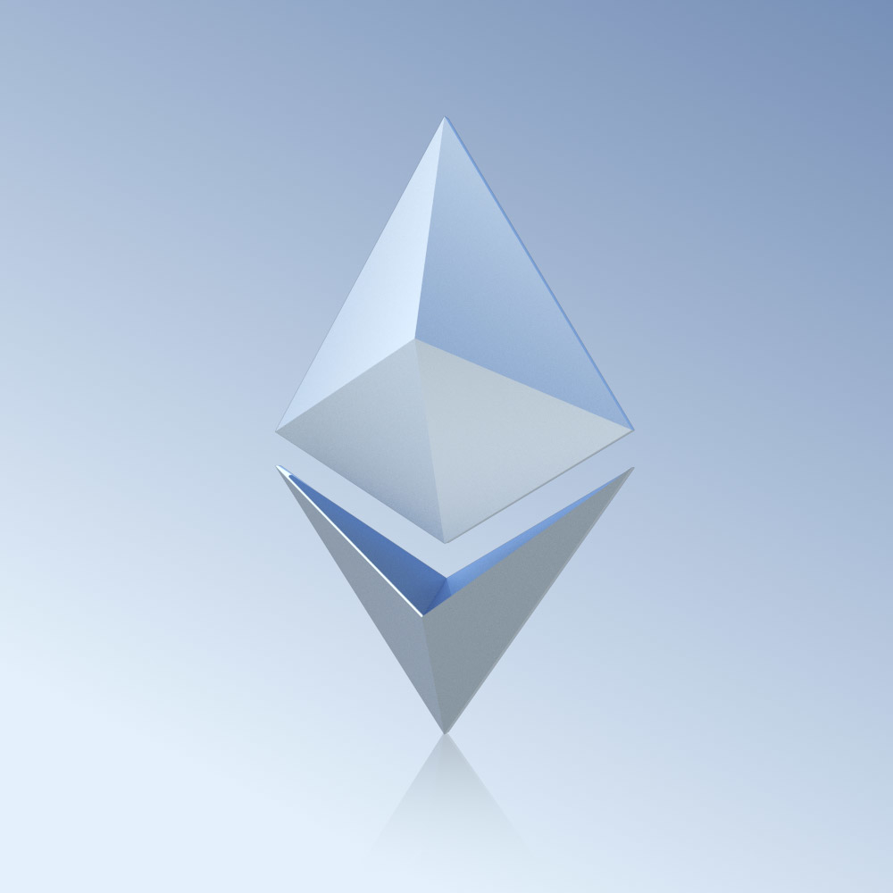 ethereum 3d logo