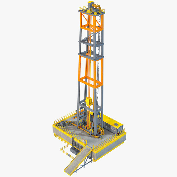 Drilling Rig 3D Models for Download | TurboSquid