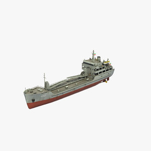 delvar class freighter 3D model