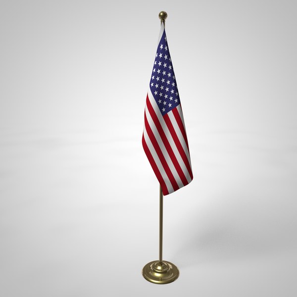 American Flag 3D Models for Download TurboSquid