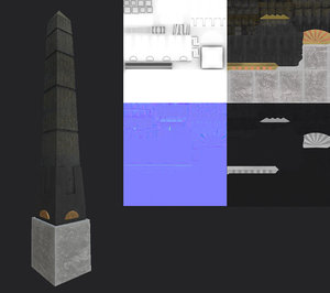 obelisk 3D model