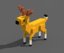 3D model voxel animals