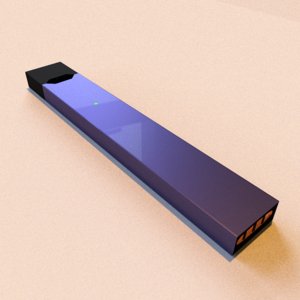 juul e-cig 3D model