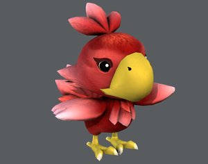 3D bird model
