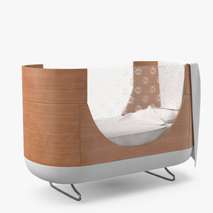 3D bassinet cradle bed