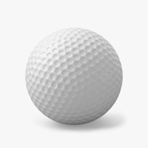 golf ball 3D model