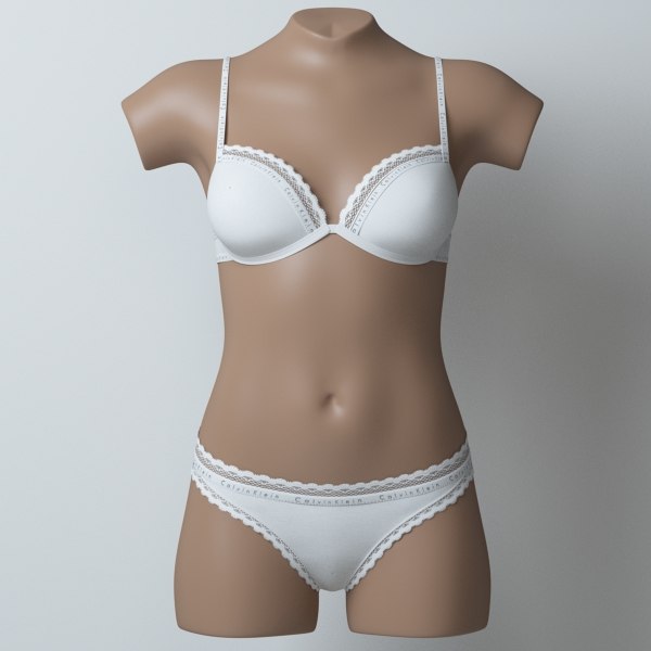 3D lingerie mannequin - TurboSquid 1302026