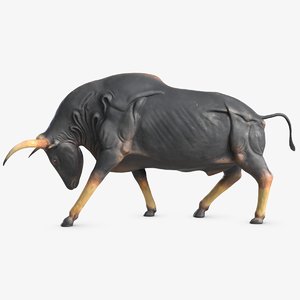 3D bull sculpture 2