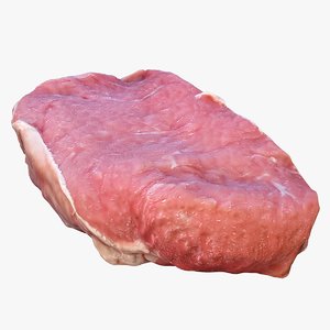 3D steak beefsteak beef