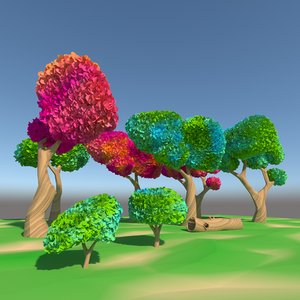 pine tree pack 3D model