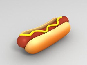 hot dog model