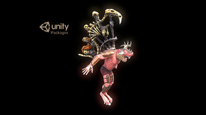 3D warcraft warlord unity pbr