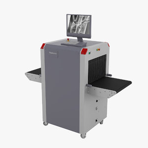 rapiscan x-ray baggage scanner 3D model