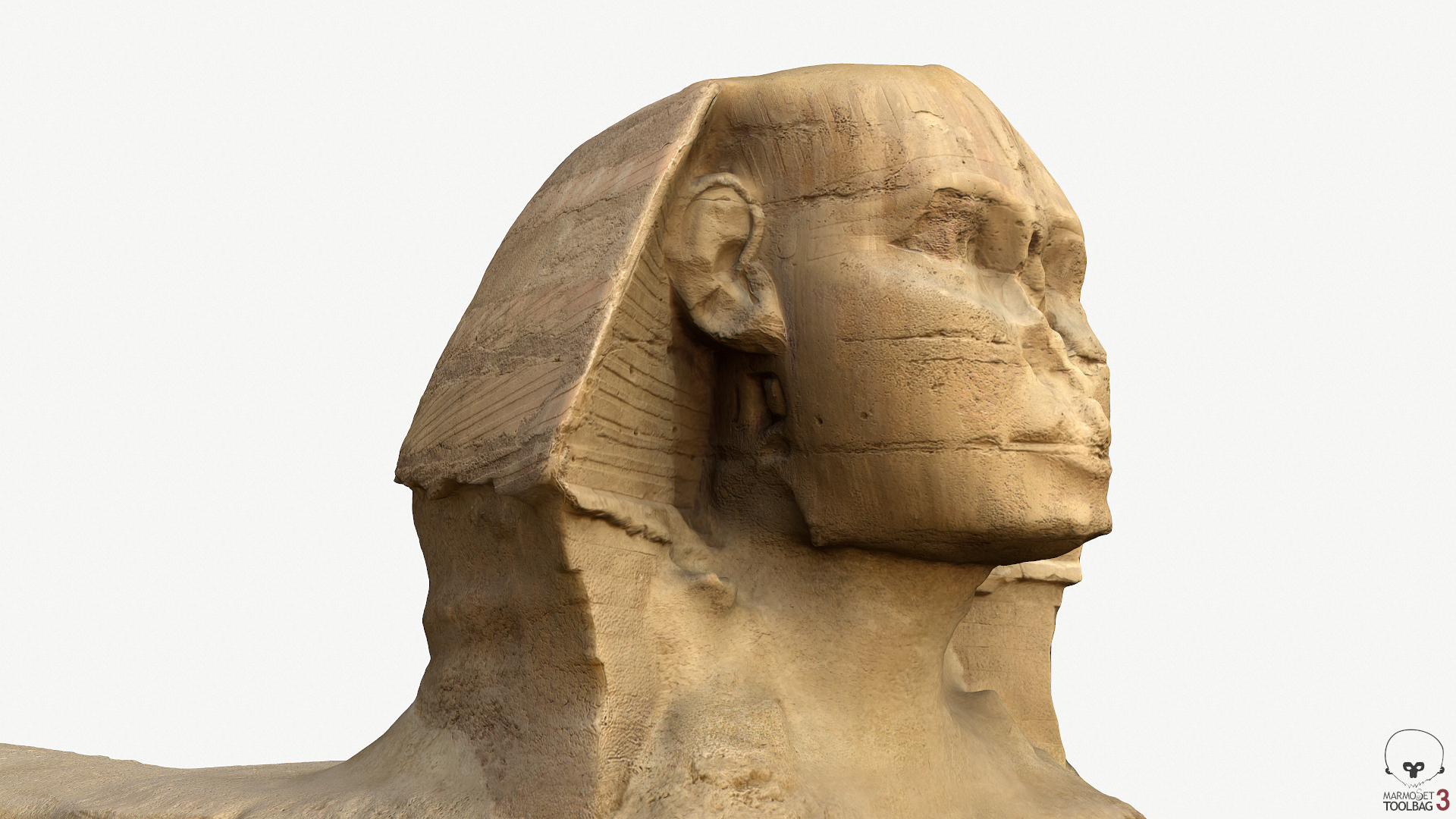 Great sphinx giza scan 3D model - TurboSquid 1302443