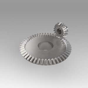 pinion conical 3D model