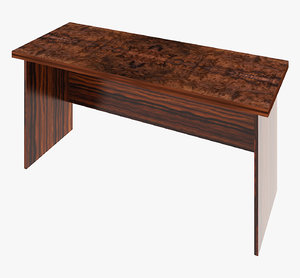 writing table 3D model