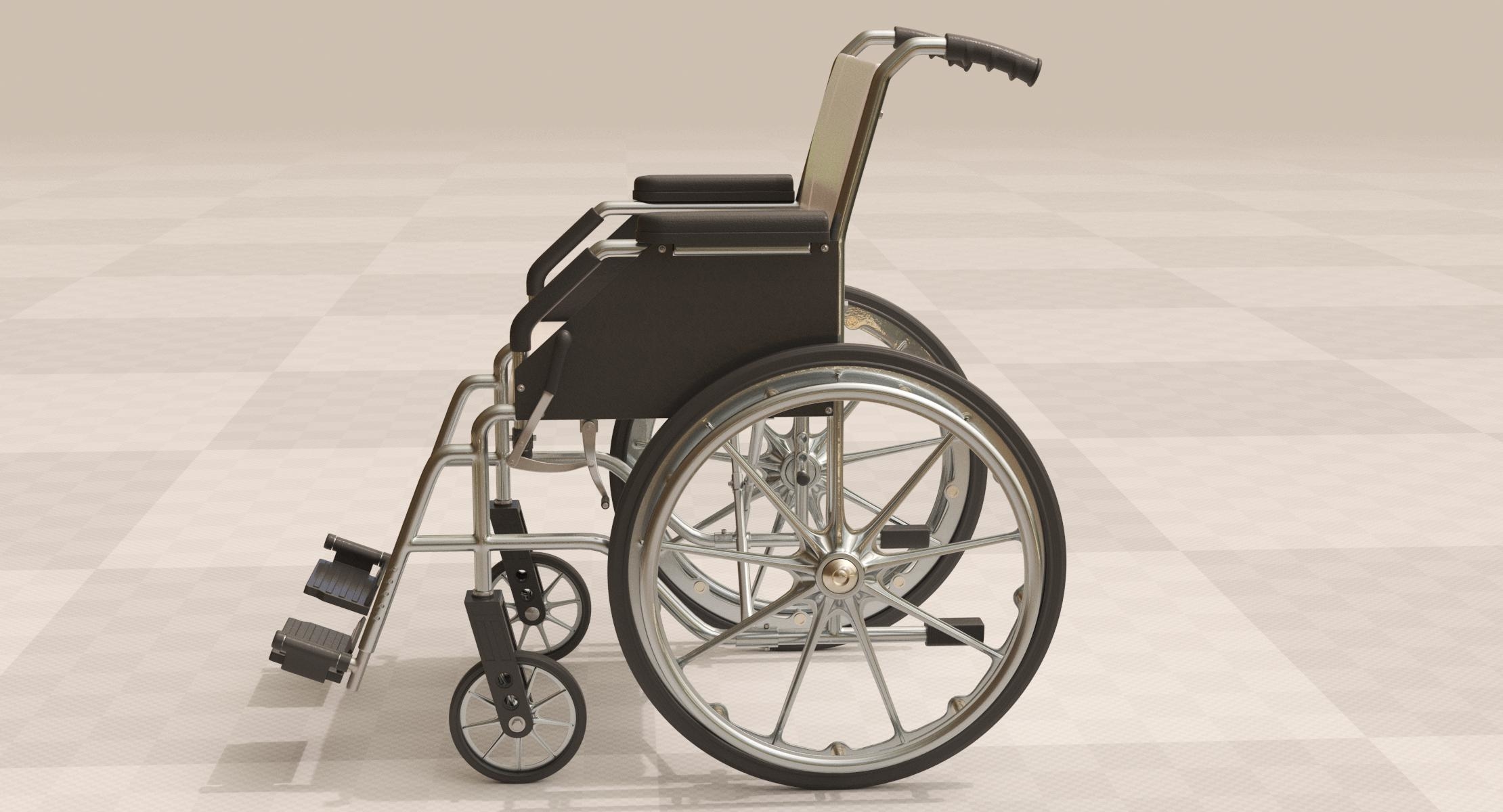 轮椅3d模型