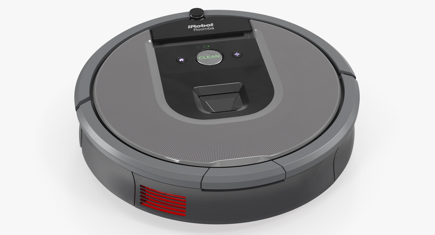 Irobot Roomba960 Robotic Vacuum Cleaner 3d Model Turbosquid 1303252