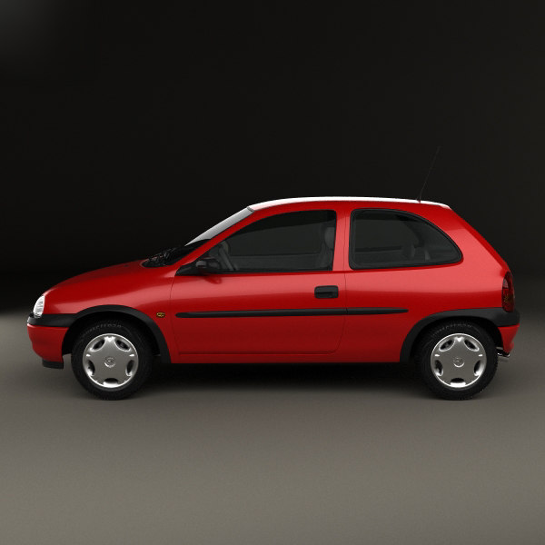 B Opel Corsa 3D Model - TurboSquid 1303334