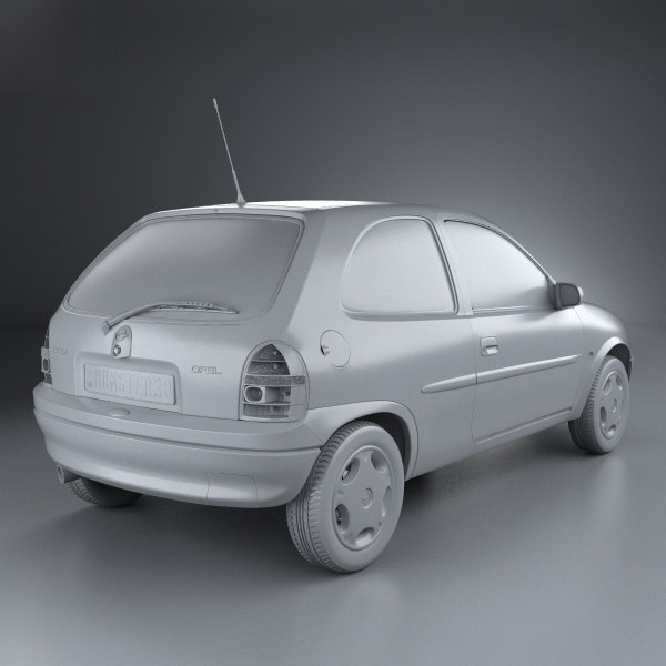 Opel Corsa (B) 3-türiger Fließheck 1998 3D-Modell - TurboSquid 1303334