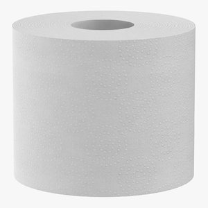 toilet paper 02 3D