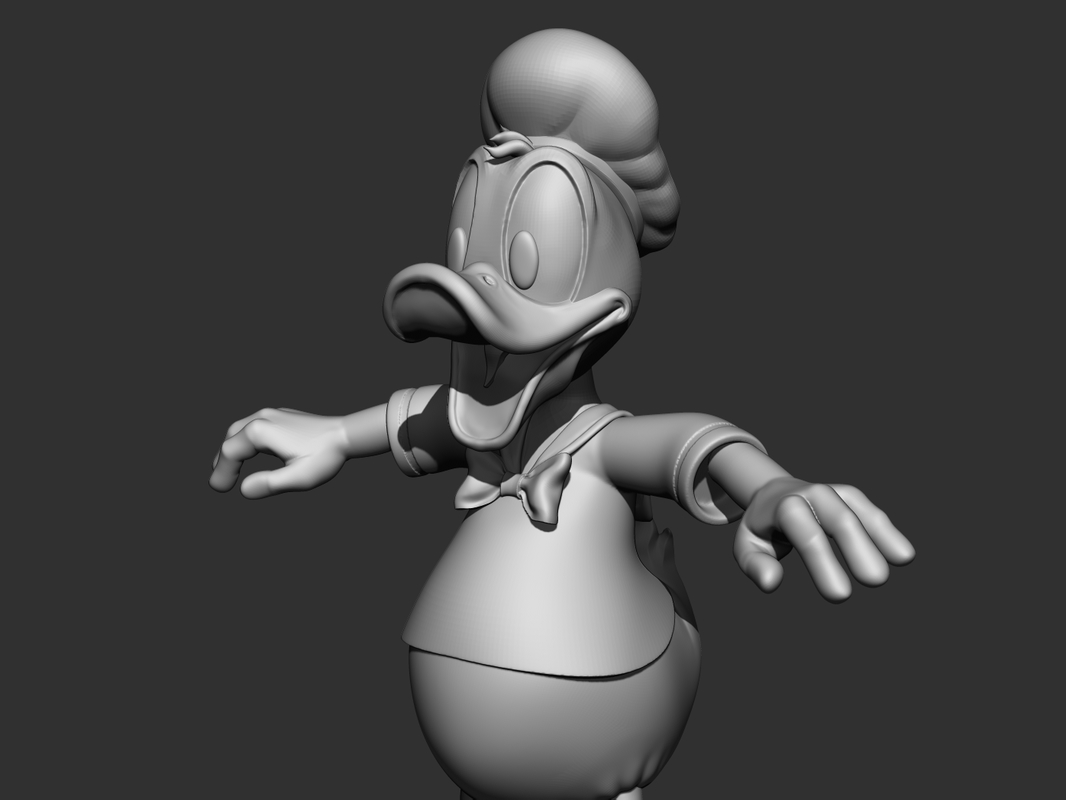 Donald duck 3D - TurboSquid 1303564