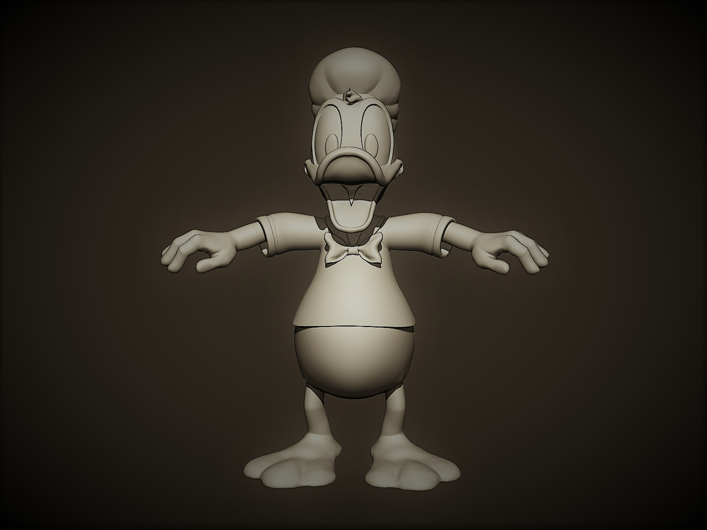 Donald duck 3D - TurboSquid 1303564