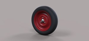 3D model wheel scooter