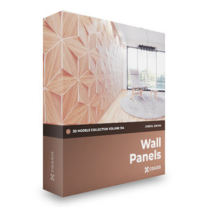 wall panels volume 104 3D model