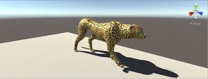 cheetah gepard 3D model