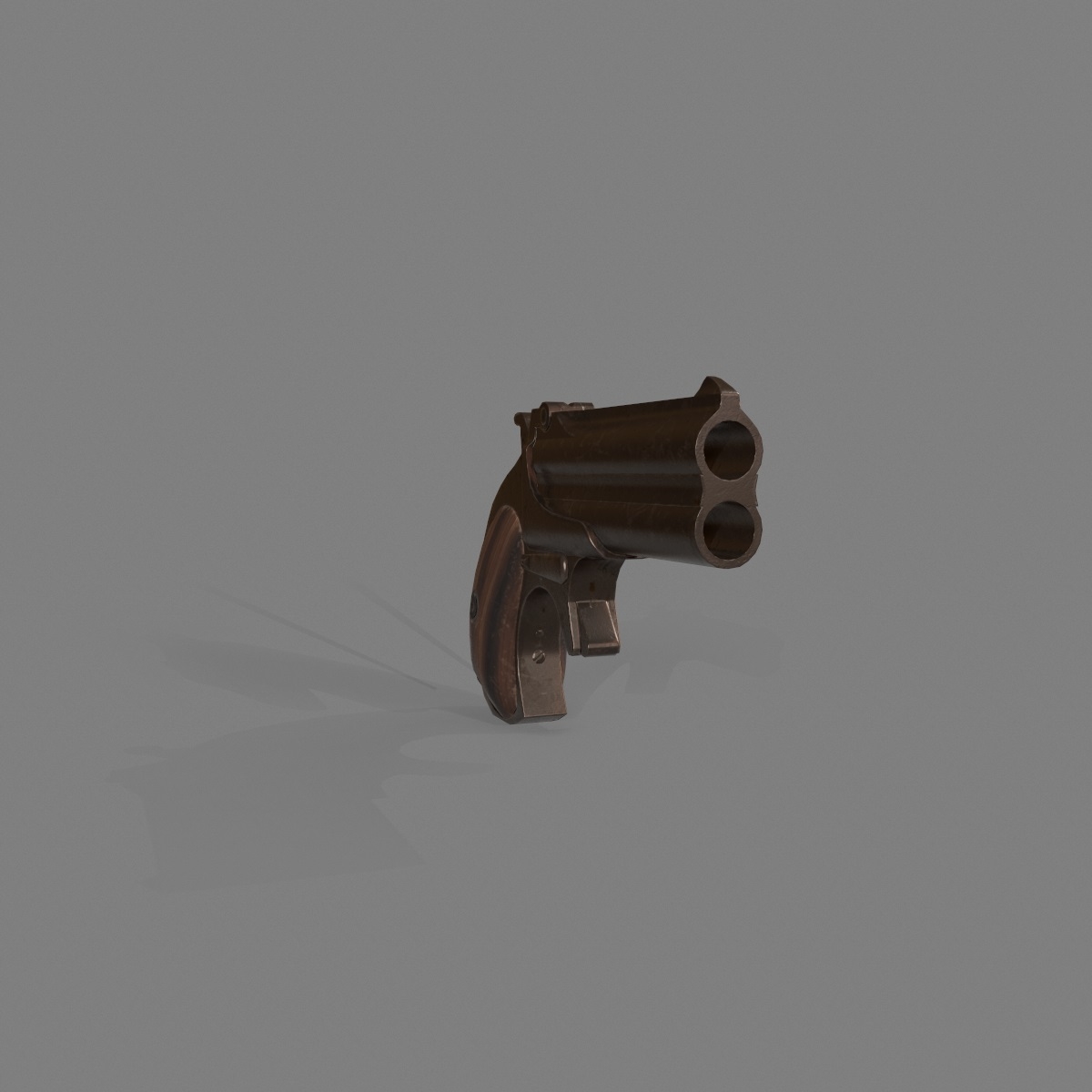德林杰手枪-cg模型免费下载-CG99