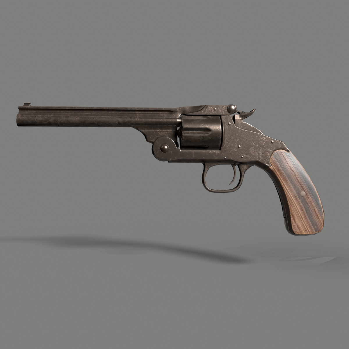 Smith wesson gun 3D model - TurboSquid 1304640