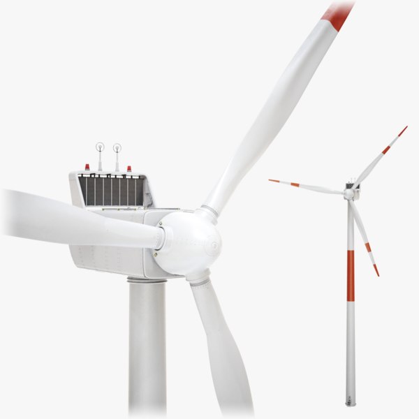 3D model lightwave wind turbine