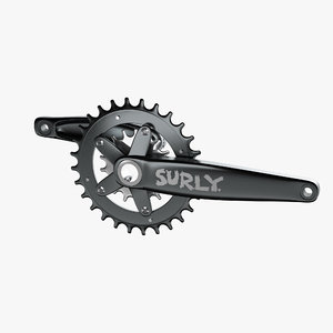 surly o d bicycle 3D
