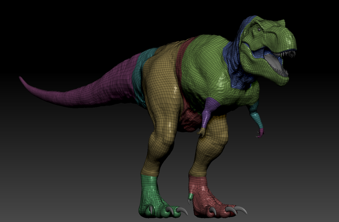 3d tyrannosaurus