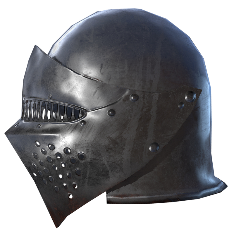 Knight helmet 3D model - TurboSquid 1305137