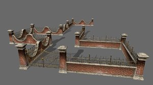 3D gate wall