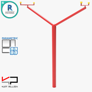 3D parametric y column