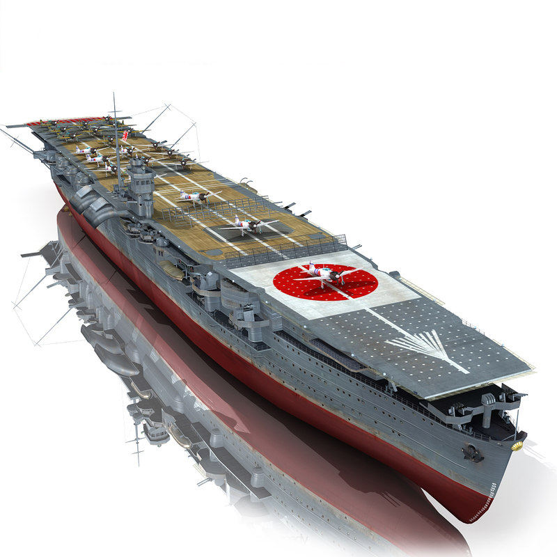 Japanese soryu model - TurboSquid 1305516