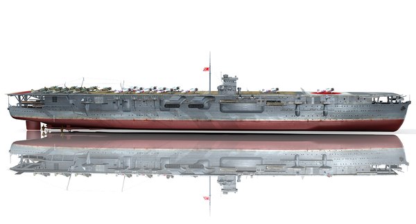 3D japanese aircraft carrier soryu model - TurboSquid 1305537