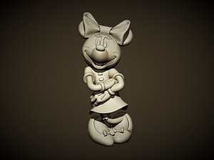 3D minnie mouse